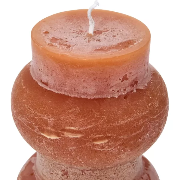 imageCreative CoOp Unscented Totem Taper Candles in Box Set of 2 CappuccinoSpice