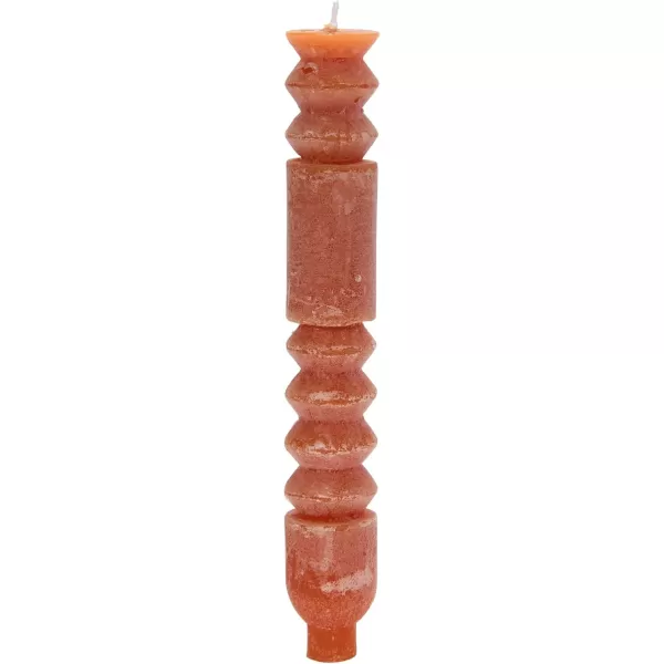 imageCreative CoOp Unscented Totem Taper Candles in Box Set of 2 CappuccinoSpice