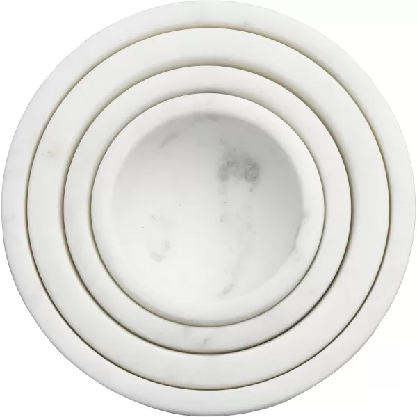 imageCreative CoOp White Marble Set of 4 Bowl