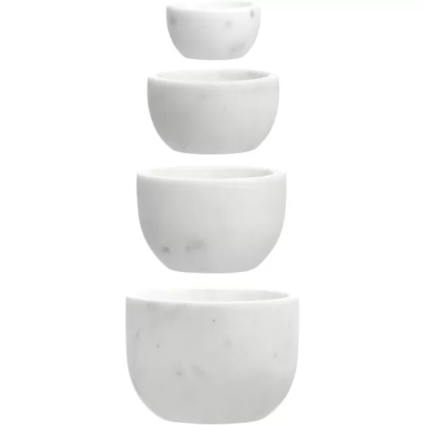 imageCreative CoOp White Marble Set of 4 Bowl