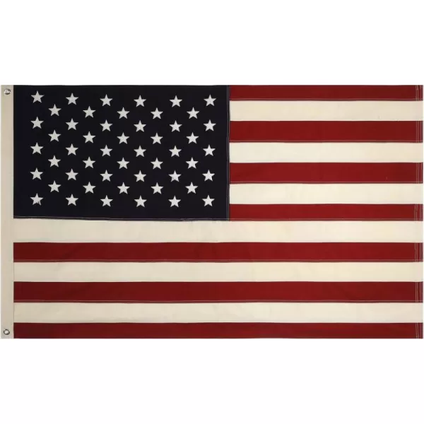 imageCreative CoOp 60quot x 36quot Fabric USA Flag wit Grommets