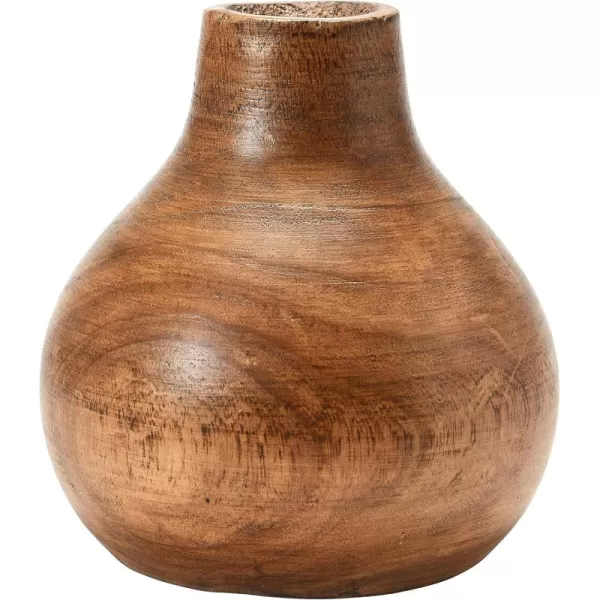 imageCreative CoOp Paulownia Wood Vase Brown
