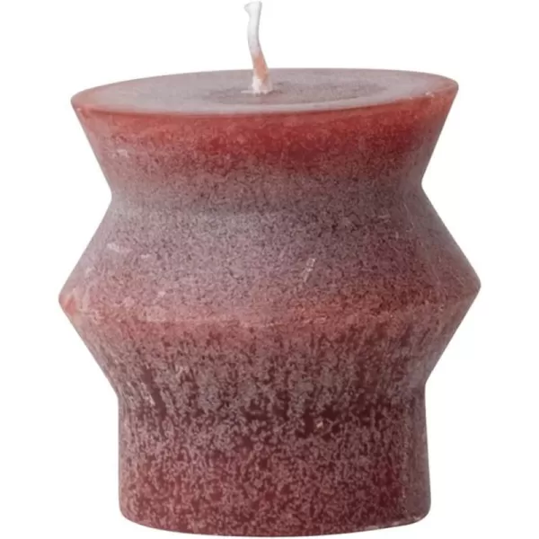 imageCreative CoOp Unscented Totem Taper Candles in Box Set of 2 CappuccinoCabernet