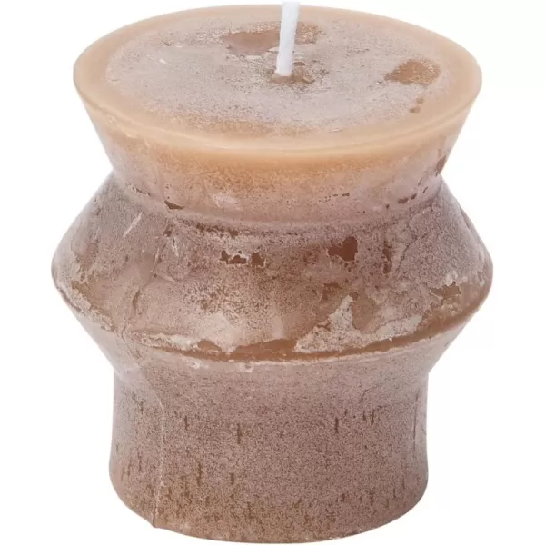 imageCreative CoOp Unscented Totem Taper Candles in Box Set of 2 CappuccinoCappuccino