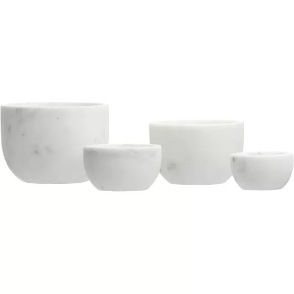 imageCreative CoOp White Marble Set of 4 Bowl