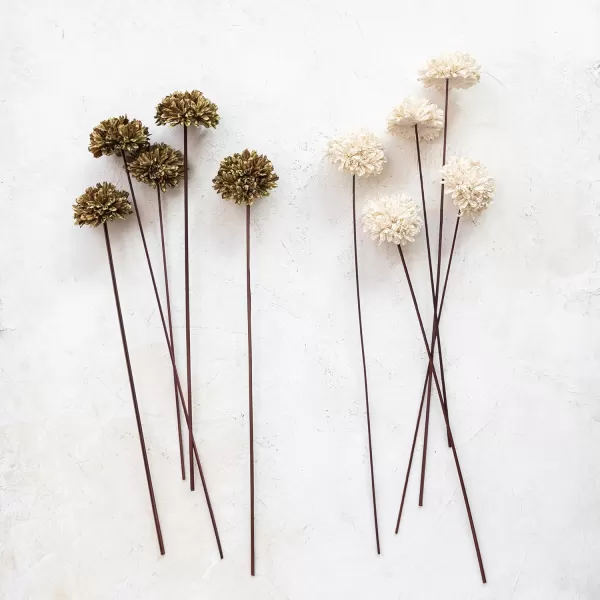 imageCreative CoOp Dried Natural Sesame Flower Bunch Cream