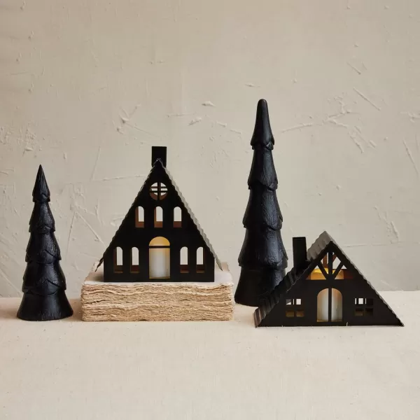 imageCreative CoOp Mango Wood Christmas Tree Black10