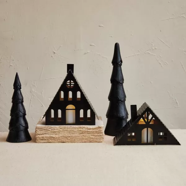 imageCreative CoOp Mango Wood Christmas Tree Black14