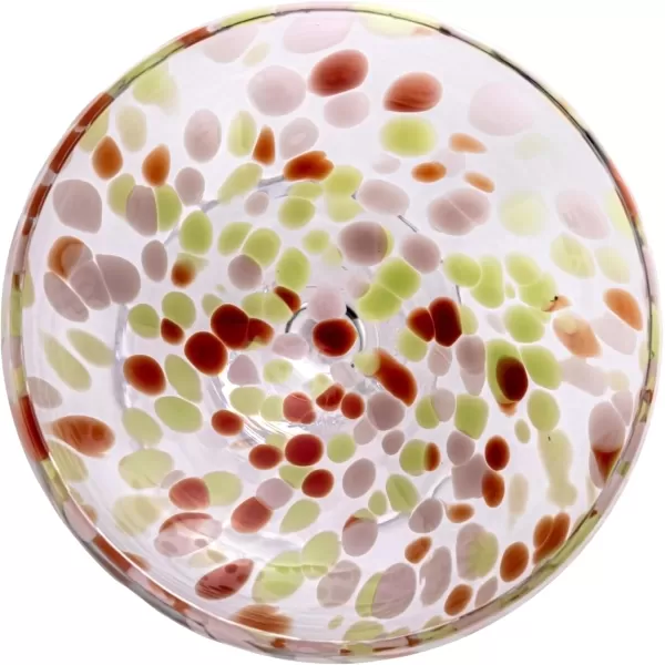 imageCreative CoOp Round Stemmed Champagne Coupe Glass Multicolor Set of 4