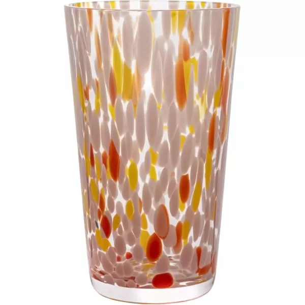 imageCreative CoOp Tall Glass Drinking Glass with Various Styles Multicolor Set of 4