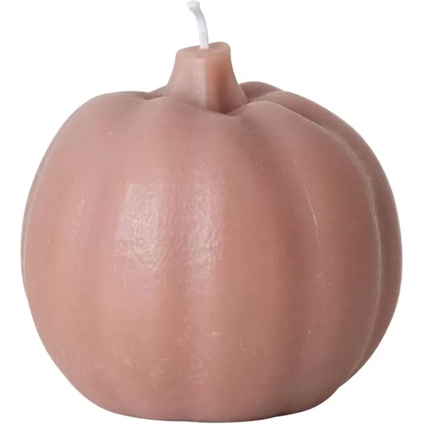 imageCreative CoOp Tall Unscented Squash Shaped Candle OrangeCamel Color