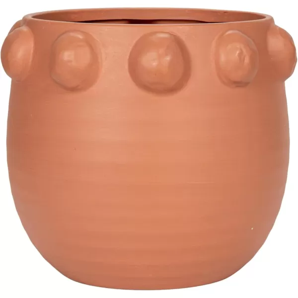 imageCreative CoOp TerraCotta Planter with Raised Dots Matte TerracottaTerracotta