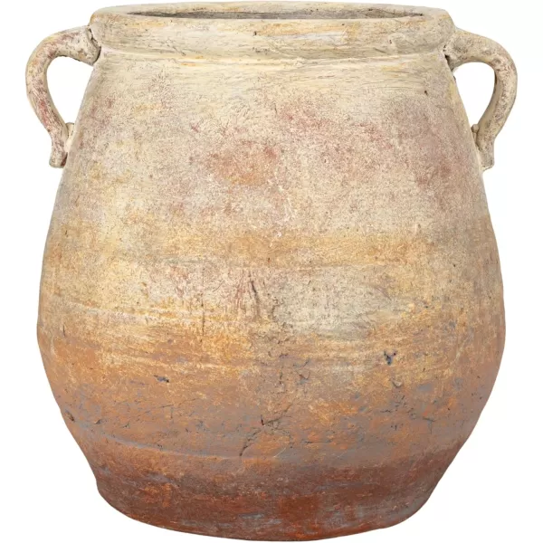 imageCreative CoOp Whitewashed TerraCotta Urn GreyBeige