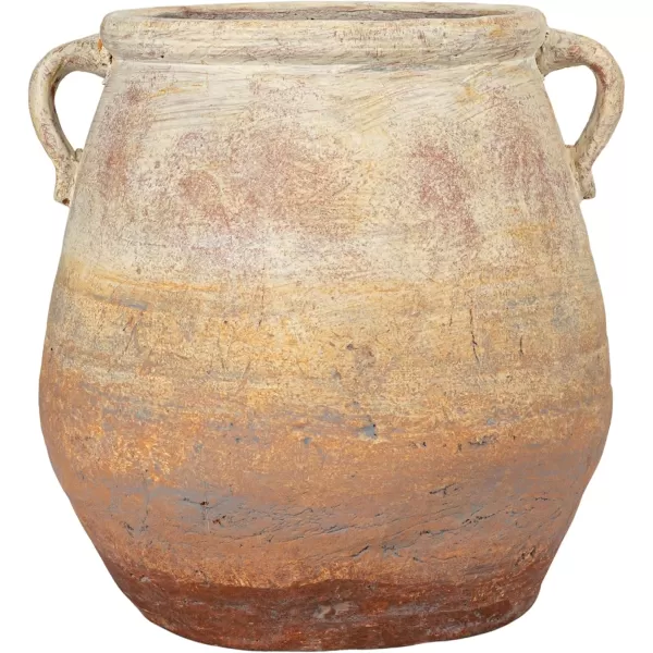 imageCreative CoOp Whitewashed TerraCotta Urn GreyBeige