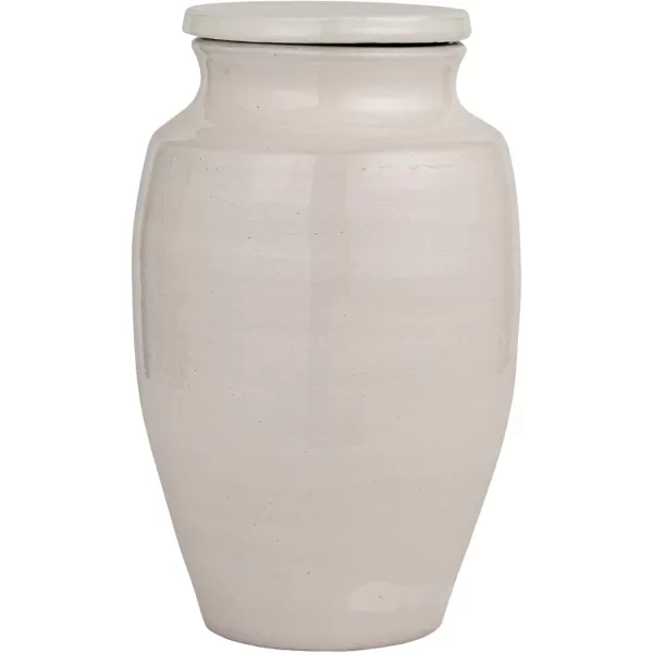 imageMedium Round White Terracotta Cachepot12 Inch