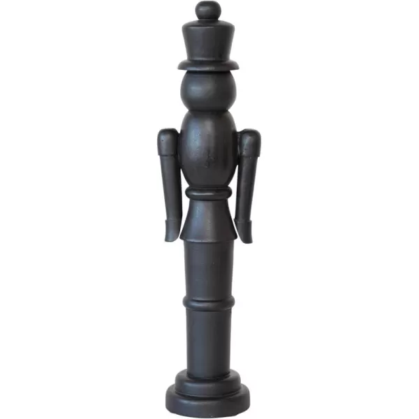 imageCreative CoOp Mango Wood Nutcracker Decor Black