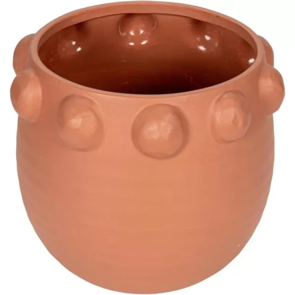 imageCreative CoOp TerraCotta Planter with Raised Dots Matte TerracottaTerracotta