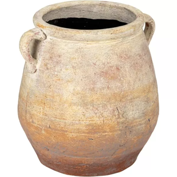 imageCreative CoOp Whitewashed TerraCotta Urn GreyBeige