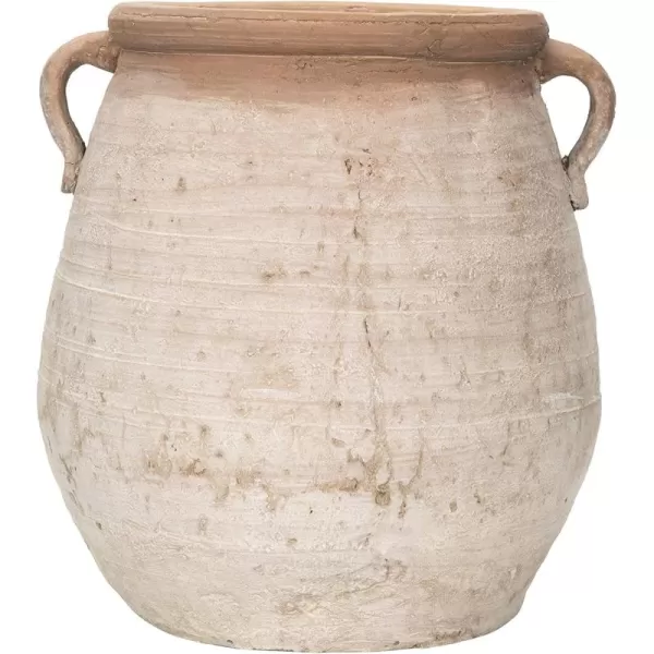 imageCreative CoOp Whitewashed TerraCotta Urn GreyTerracotta