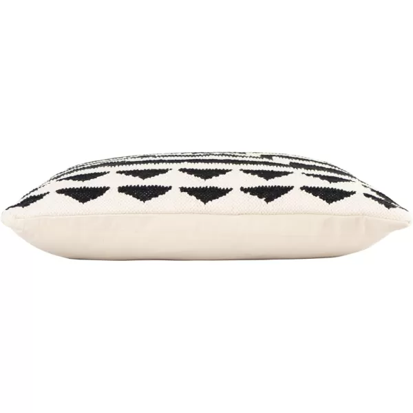 imageBlack ampamp Cream Square Kilim Cotton Pillow