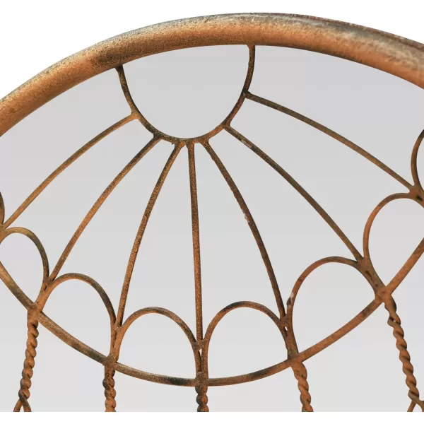 imageCreative CoOp Arched Mirror with Iron Cage Design