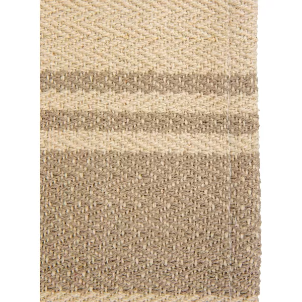 imageCreative CoOp Canvas Table Runner with Khaki Stripes