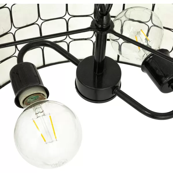 imageCreative CoOp Capiz Shell Pendant Lamp Black