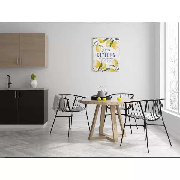 imageCreative CoOp Gather in Our Kitchen Wood Wall Dcor with Lemons