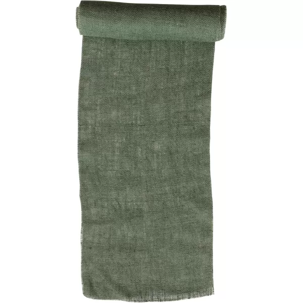 imageCreative CoOp Green 6 Yard Woven Torn Jute Fabric Roll