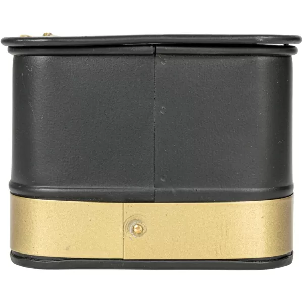 imageCreative CoOp Nestable Square Metal Storage Boxes with Hasp Lock Black Set of 3Black