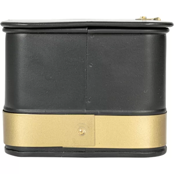 imageCreative CoOp Nestable Square Metal Storage Boxes with Hasp Lock Black Set of 3Black