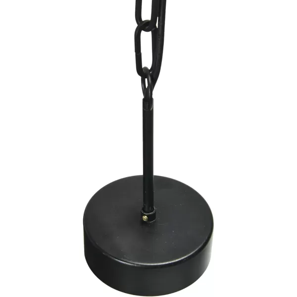 imageCreative CoOp Square Wood and Metal ChandelierBlack