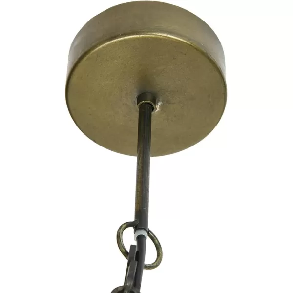 imageCreative CoOp Square Wood and Metal ChandelierBrown