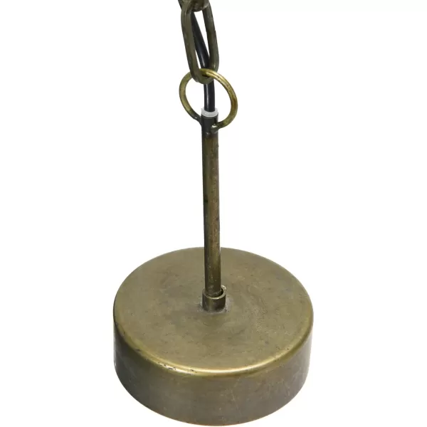 imageCreative CoOp Square Wood and Metal ChandelierWhite