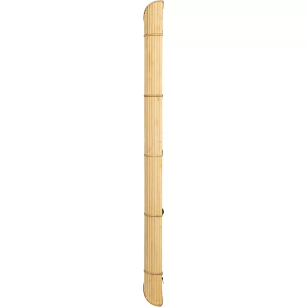 imageCreative CoOp Bamboo Rectangular Wall Mirror NaturalNatural