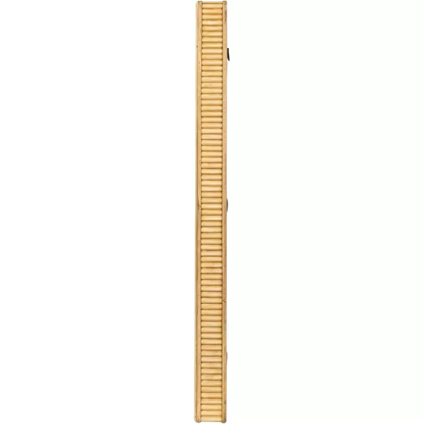imageCreative CoOp Bamboo Rectangular Wall Mirror NaturalNatural