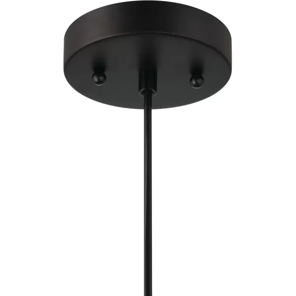 imageCreative CoOp Boho Handwoven Paper Rope and Metal Ceiling Pendant Lamp NaturalBlack