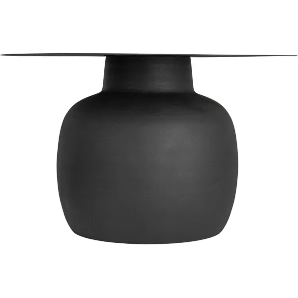 imageCreative CoOp Chic Metal Round Coffee Table Black