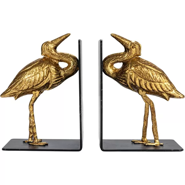 imageCreative CoOp Decorative Cast Iron Bird Bookends Gold Set of 2