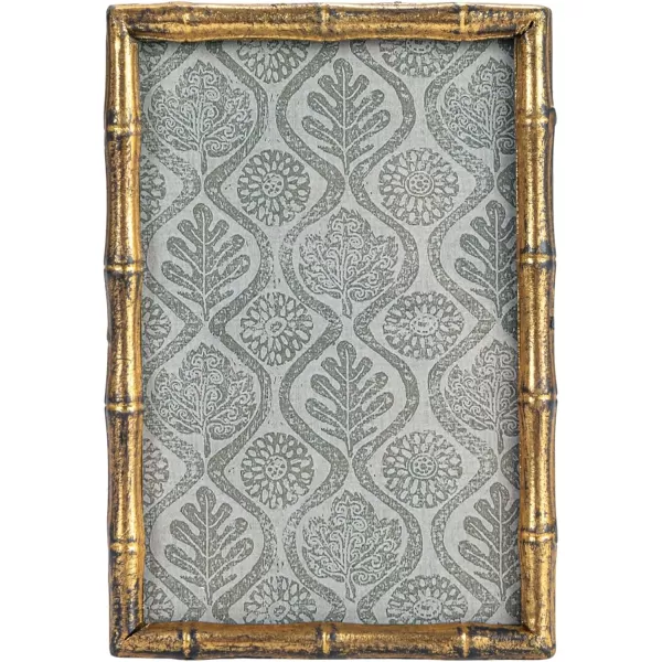 imageCreative CoOp Metal and Reclaimed Wood Photo Frame GoldGold