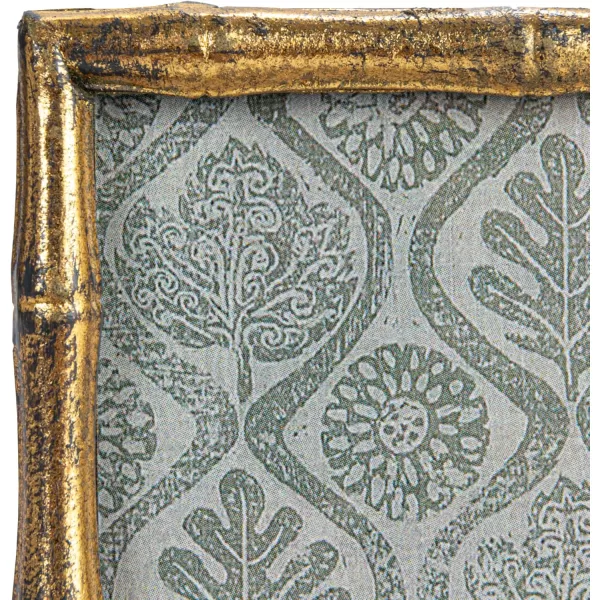 imageCreative CoOp Metal and Reclaimed Wood Photo Frame GoldGold