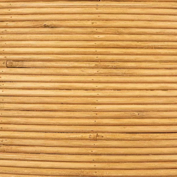 imageCreative CoOp Natural Round Rattan Barrel Accent TableNatural