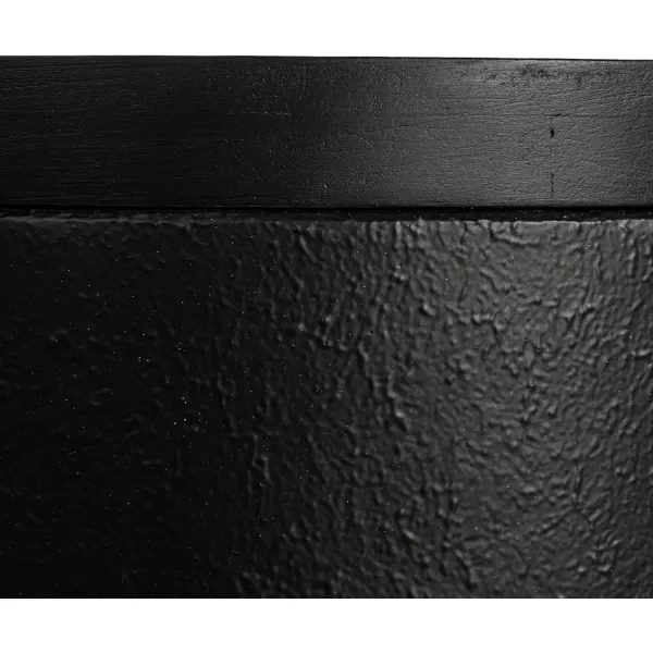 imageCreative CoOp Sleek Metal Round End Table Black
