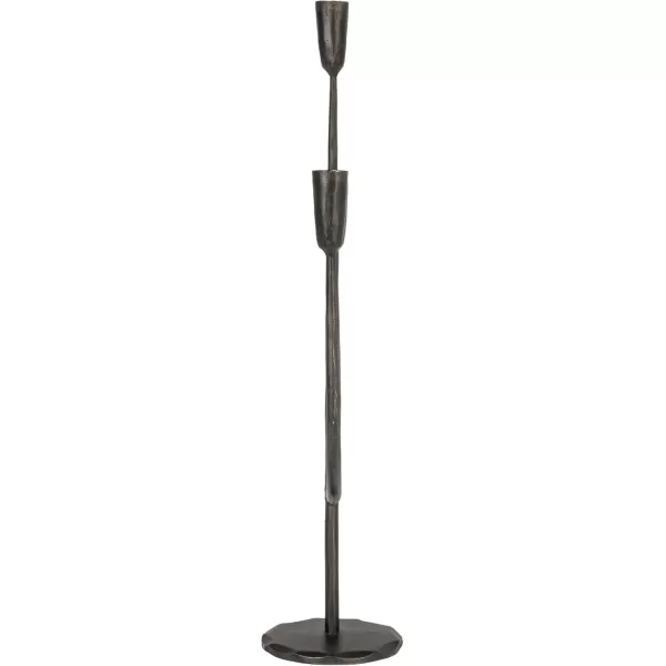 imageCreative CoOp Tall Artisanal Metal Candelabra SilverBlack