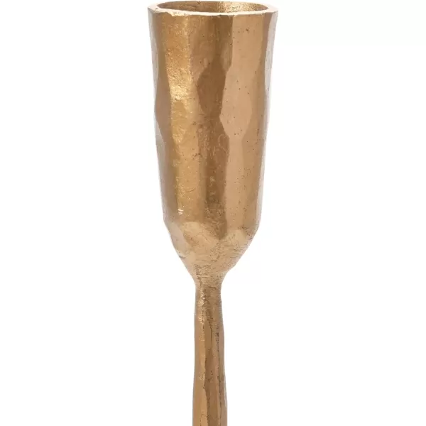 imageCreative CoOp Tall Artisanal Metal Candelabra SilverBrass