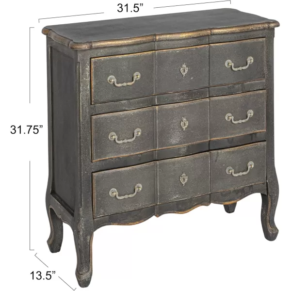 imageCreative CoOp Wood Dresser Cabinet Distressed GreyDistressed Black