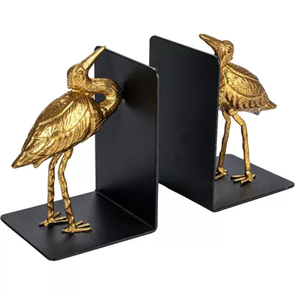 imageCreative CoOp Decorative Cast Iron Bird Bookends Gold Set of 2