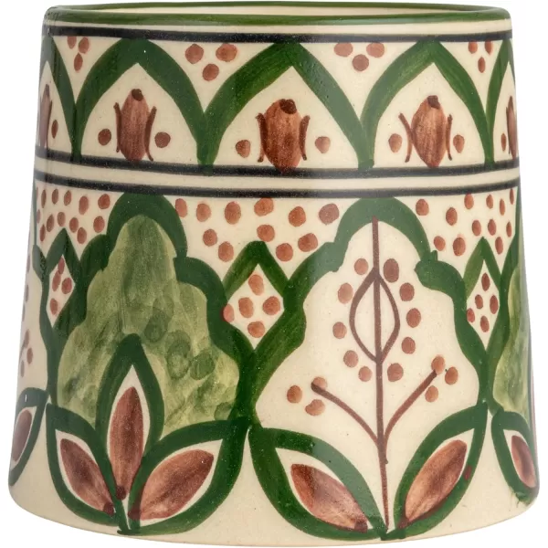 imageCreative CoOp Round Botanical Bliss Stoneware Mug MulticolorMug