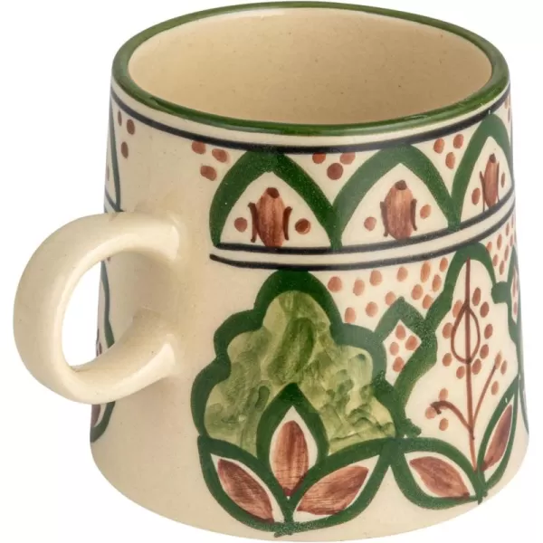 imageCreative CoOp Round Botanical Bliss Stoneware Mug MulticolorMug
