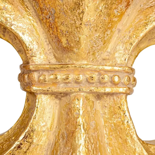 imageCreative CoOp Decorative Fleur de Lis Resin Bookends Gold